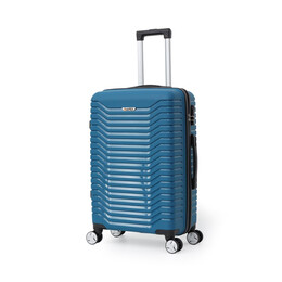 Βαλίτσα Μεγάλη Amber Μπλε AM1008