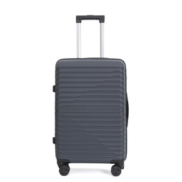 Σετ 3 Βαλίτσες Amber Ανθρακί AM1015