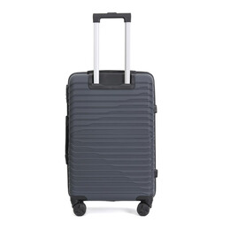 Σετ 3 Βαλίτσες Amber Ανθρακί AM1015