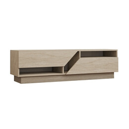 Έπιπλο Τηλεόρασης Koza Megapap Χρώμα Travertine 160x40x45εκ.