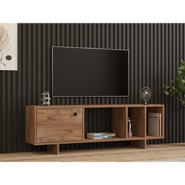 Έπιπλο Τηλεόρασης Folsom Megapap Χρώμα Atlantic Pine 140x29,9x45εκ.