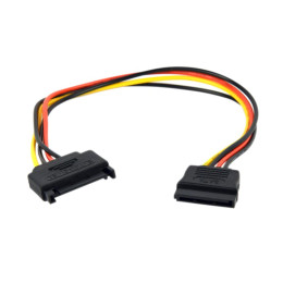 Gembird cc-Satamf-01 Extension Cable Sata 15 pin Male > Sata 15 pin Female 30cm (cc-Satamf-01) (Gemcc-Satamf-01)