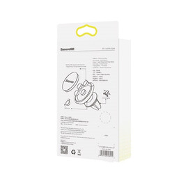 Baseus Μαγνητική Βάση Κινητού για το Αυτοκίνητο Small Ears (Μαύρο)