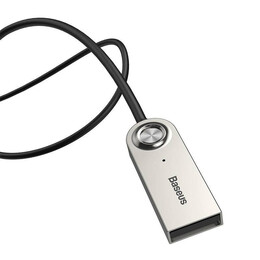 Baseus Αντάπτορας Ήχου usb Bluetooth 5.0  aux (Μαύρο)