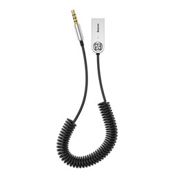 Baseus Αντάπτορας Ήχου usb Bluetooth 5.0  aux (Μαύρο)