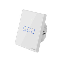 Sonoff Έξυπνος Διακόπτης Wifi & rf 433 t2 eu tx (3 Καναλιών) (Λευκό)