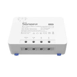 Sonoff Έξυπνος Ενδιάμεσος Διακόπτης Wifi με Παρακολούθηση Ενέργειας Powr3 (25a/5500w) (Λευκό)