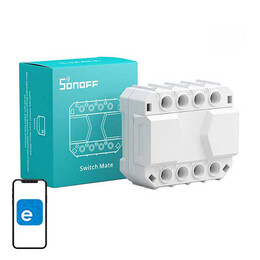 Sonoff Έξυπνος Ενδιάμεσος Διακόπτης s-Mate (Ewelink) (Λευκό)