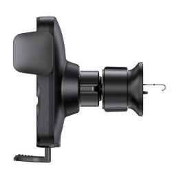 Baseus Βάση Κινητού Αυτοκινήτου/ασύρματος Φορτιστής Wisdom (Μαύρο)