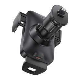 Baseus Βάση Κινητού Αυτοκινήτου/ασύρματος Φορτιστής Wisdom (Μαύρο)