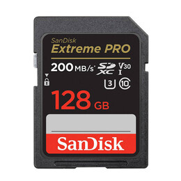 Memory Card Sandisk Extreme pro Sdxc 128gb 200/90 Mb/s uhs-i u3  (Sdsdxxd-128g-Gn4in)