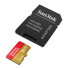 Memory Card Sandisk Extreme Microsdxc 512 gb 190/130 Mb/s uhs-i u3 (Sdsqxav-512g-Gn6ma)