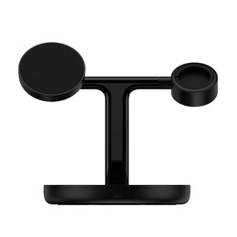 Baseus Ασύρματος Φορτιστής Swan 3σε1 20w (Μαύρο)