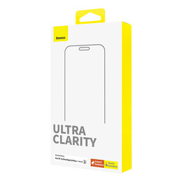 Baseus Προστατευτικό Οθόνης Tempered Glass os για Iphone 13 pro Max/14 Plus (Διαφανές)