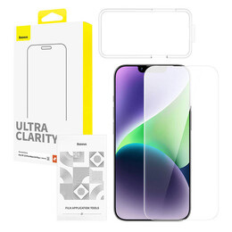 Baseus Προστατευτικό Οθόνης Tempered Glass os για Iphone 13 pro Max/14 Plus (Διαφανές)