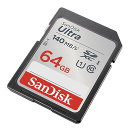 Memory Card Sandisk Ultra Sdxc 64gb 140mb/s uhs-i Class 10 (Sdsdunb-064g-Gn6in)