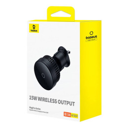 Baseus Μαγνητική Βάση/ασύρματος Φορτιστής Κινητού για το Αυτοκίνητο Magpro 15w (Μαύρο)