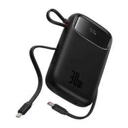 Powerbank Baseus Qpow 2 10000mah 30w 2xusb-c (Black)