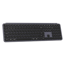 Keychron b6 pro Ασύρματο Ultra-Slim Πληκτρολόγιο Πλήρους Μεγέθους (Γκρι)