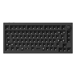Keychron q1 he qmk Ασύρματο Πληκτρολόγιο rgb Knob Μαγνητικός Διακόπτης Nebula (Μαύρο)