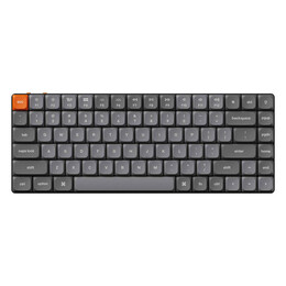 Keychron k3 max Qmk/via rgb low-Profile Ultra-Slim red Switch Ασύρματο Μηχανικό Πληκτρολόγιο με Κόκκινο Διακόπτη