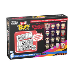 Funko Bitty Pop! 4-Pack: Stranger Things - Demogorgon, Will, Barb, Mystery Pop! Vinyl Figures