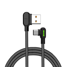 Usb to usb-c Cable Mcdodo ca-5280 Led, 0.5m (Black)
