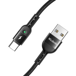 Usb Spring Cable to usb-c Mcdodo Omega ca-6420 1.8m (Black)