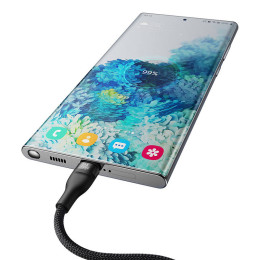 Baseus Καλώδιο usb 2σε1 Flash Series usb-c σε usb-c 100w, 1.5m (Μαύρο)