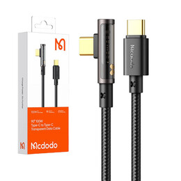 Usb to usb-c Prism 90 Degree Cable Mcdodo ca-3401, 100w, 1.8m (Black)