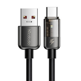 Cable usb-c  Mcdodo ca-3150, 6a, 1.2m (Black)