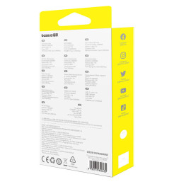 3-in-1 Baseus Free2draw usb to M+l+c 100w Cable, 1.1 m (Black)