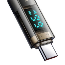 Mcdodo ca-3630 usb-a to usb-c Cable, Auto Power Off, pd 100w, 1.2m (Black)