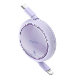 Usb Cable Baseus Free2pull usb-c to ip 20w 1m (Purple)