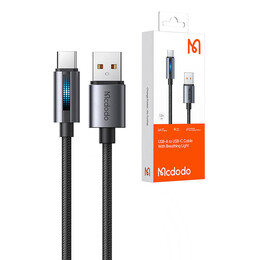 Mcdodo ca-5180 usb-a to usb-c Cable, 1.2m (Black)