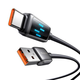 Mcdodo ca-2350 usb-a to usb-c Cable, 6a, led Display, 1.2m