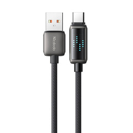 Mcdodo ca-2350 usb-a to usb-c Cable, 6a, led Display, 1.2m