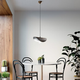 Φωτιστικό Οροφής Vinci ii Megapap e27 Μεταλλικό Μονόφωτο Χρώμα Χάλκινο Vintage 30x20x106εκ.