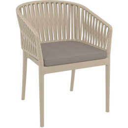 PORTOFINO ΜΑΞΙΛΑΡΙ ΚΑΘΙΣΜΑΤΟΣ LIGHT BROWN