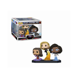 Funko Pop! Moment: the Marvels - ms. Marvel / Captain Marvel / Photon (Special Edition) #1258 Bobble-Head Vinyl Figures