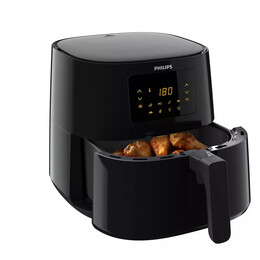 Philips Φριτέζα Αέρος με Αποσπώμενο Κάδο 6.2lt Μαύρη (Hd9270/90) (Phihd9270.90)