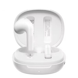 QCY AilyBuds E10 White Hires Audio LDAC Semi-Ear TWS 4mics ENC 13mm dynamic driver IPX4 35h