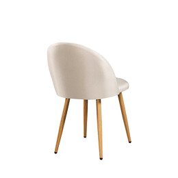 RIO ΦΥΣΙΚΟ/BEIGE ΥΦΑΣΜΑ(Σ4)ΚΑΡΕΚΛΑ ΜΕΤΑΛΛΙΚΗ