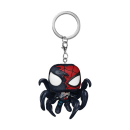 Funko Pocket Pop!: Spider-man 2 Gamer Verse - Advanced Suit 2.0 Symbiote Takeover Bobble-Head Vinyl Figure Keychain