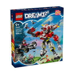 Lego® Dreamzzz™: Cooper’s Tiger Mech &Amp; Zero’s hot rod car (71497)