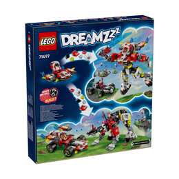Lego® Dreamzzz™: Cooper’s Tiger Mech &Amp; Zero’s hot rod car (71497)