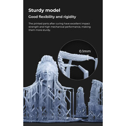 Creality Fast Resin UV Curable Resin Grey (Fast Printing 3302180005 gray)