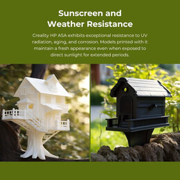 Creality HP-ASA black Filament - weather & UV & impact resistance - 1.75 1KG