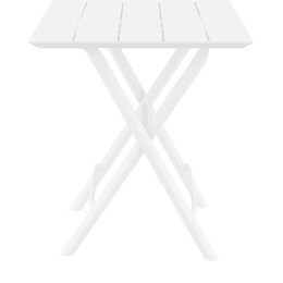 HELEN WHITE 60Χ60X74εκ. ΤΡΑΠΕΖΙ ΠΤΥΣ/ΝΟ ΠΟΛ/ΝΙΟΥ