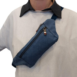 Τσαντάκι μέσης BENZI Μπλε BZ4830